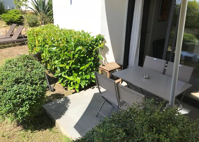 Avec Jardin Route Des Sanguinaires Barbicaja Apartmán